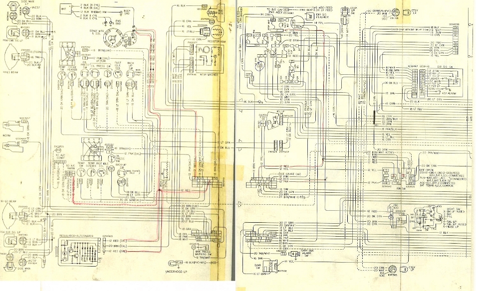 Chevrolet 1978 Malibu Classic Wiring Diagrams