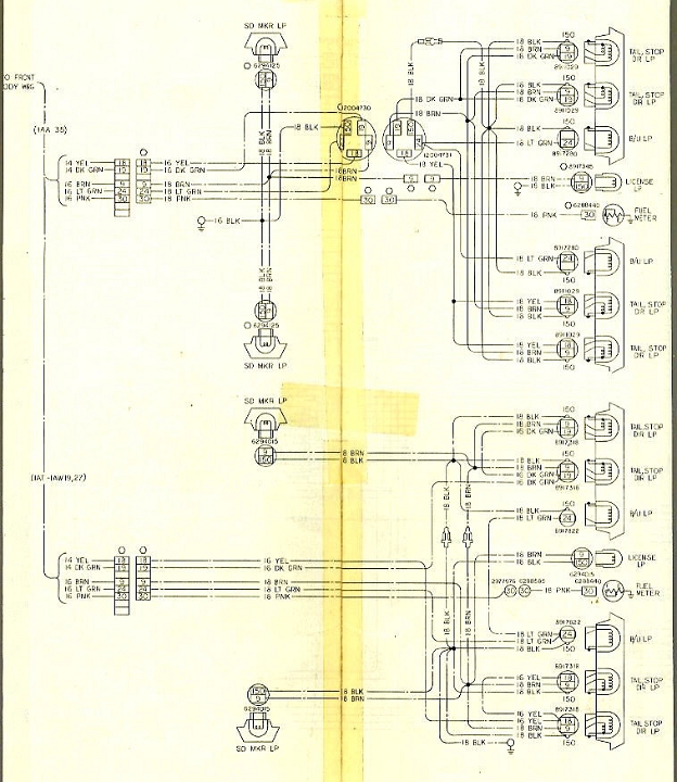 Chevrolet 1978 Malibu Classic Wiring Diagrams