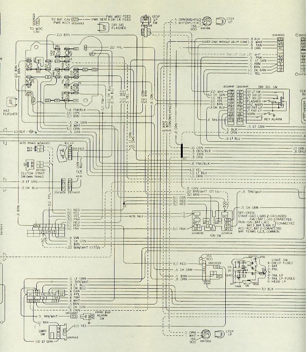 Chevrolet 1979 Malibu Classic Wiring Diagrams
